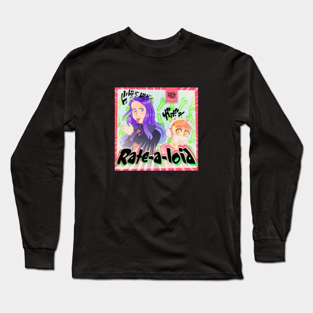 Rate-a-loid Cover Long Sleeve T-Shirt by That's Not Canon Productions